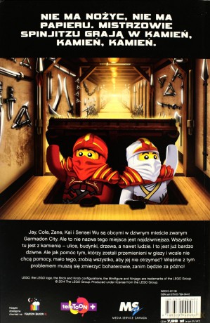 Lego Ninjago Komiks 4. Wojownicy kamienia [KOMIKS]