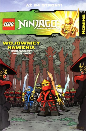 Lego Ninjago Komiks 4. Wojownicy kamienia [KOMIKS]