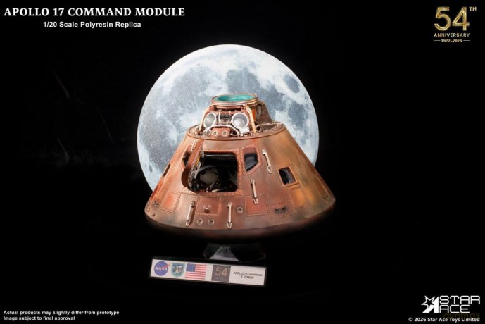Apollo 17 Replik 1/20 Command Module 20 cm [FIGURKA]