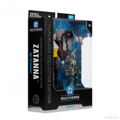 DC Multiverse McFarlane Action Figure Zatanna with Detective Chimp Collector Edition #53 18 cm [FIGURKA]