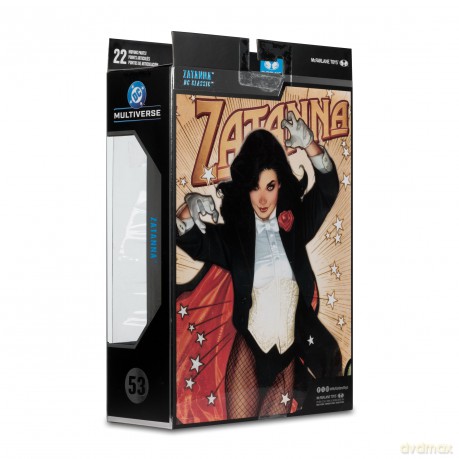 DC Multiverse McFarlane Action Figure Zatanna with Detective Chimp Collector Edition #53 18 cm [FIGURKA]