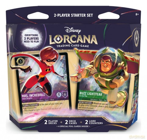 Disney Lorcana TCG 2-Player Starter Set English Edition