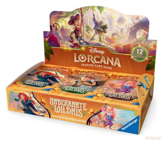 Disney Lorcana TCG Unbekannte Wildnis Booster Display (24) German Edition
