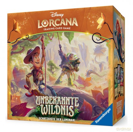 Disney Lorcana TCG Unbekannte Wildnis Illumineer's Trove German Edition