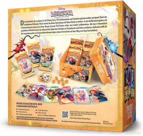 Disney Lorcana TCG Unbekannte Wildnis Illumineer's Trove German Edition
