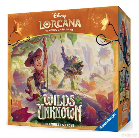Disney Lorcana TCG Wilds Unknown Illumineer's Trove English Edition