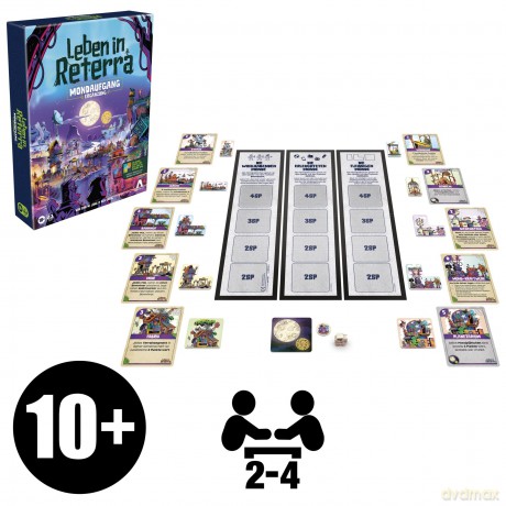 Leben in Reterra Board Game Expansion Mondaufgang German Version