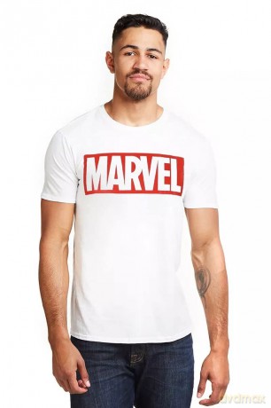 Marvel T-Shirt Marvel Logo Size S
