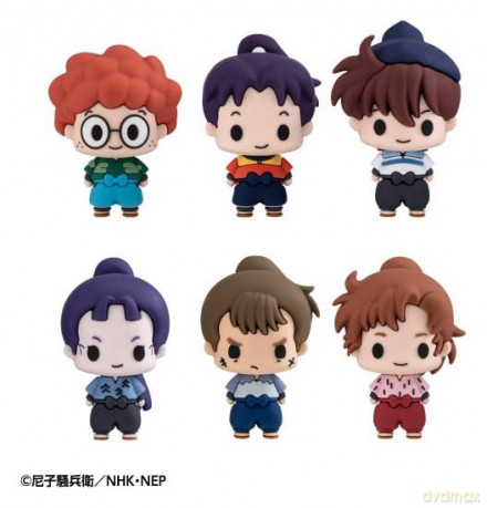 Nintama Rantaro Chokorin Collection Minifigures 5 cm Vol.2 Blind Box Display (6) (Repeat) [FIGURKA]