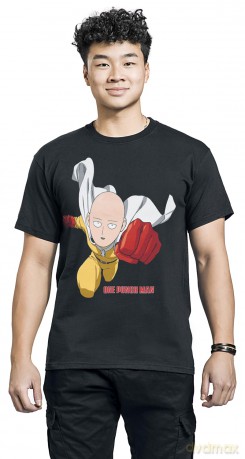 One Punch Man T-Shirt Flying Size S