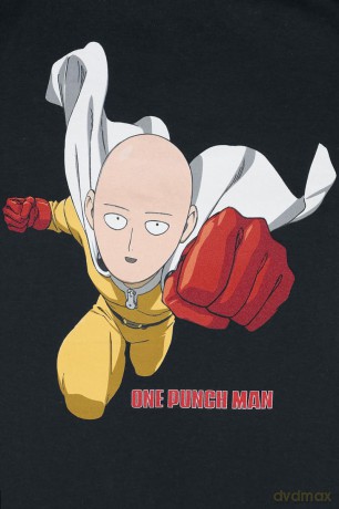 One Punch Man T-Shirt Flying Size S