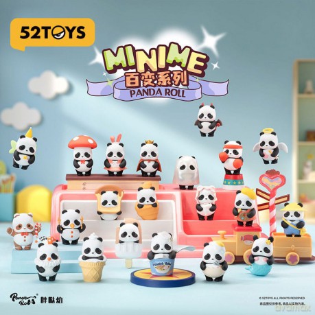 Panda Roll Blind Box Minime Figures Assortment Dress Up 4 cm (20) [FIGURKA]