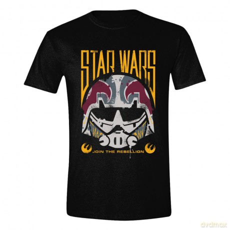 Star Wars T-Shirt Join The Rebellion Spray Size L