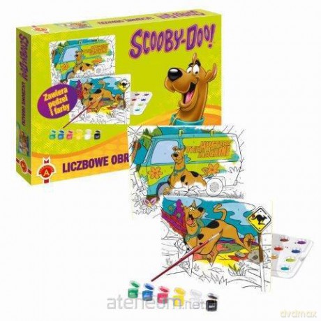 Liczbowe obrazki - Scooby-Doo