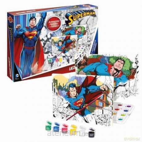 Liczbowe obrazki - Superman