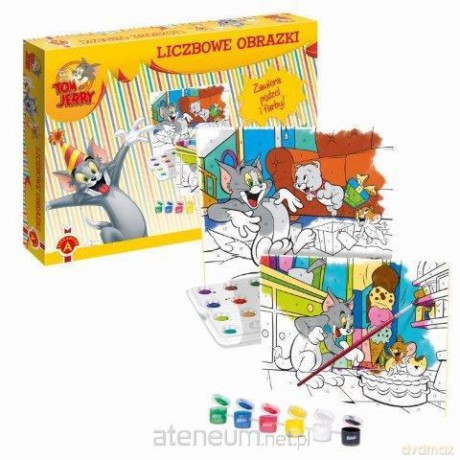 Liczbowe obrazki - Tom and Jerry