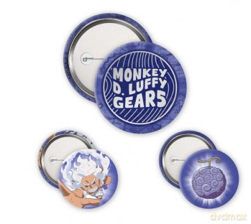ONE PIECE - Badge Pack - Luffy Gear 5th
