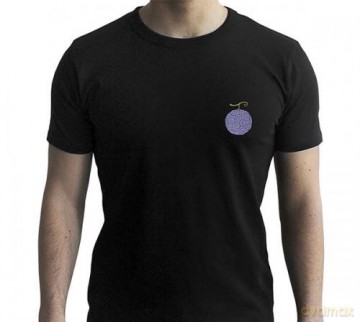 ONE PIECE - Tshirt new fit black - Gum-Gum Devil Fruit