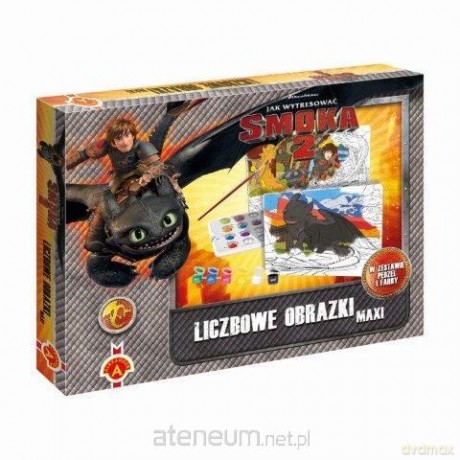Liczbowe obrazki maxi - Batman
