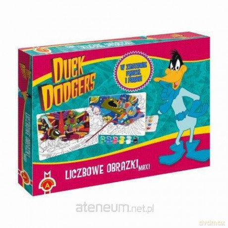 Liczbowe obrazki maxi - Duck Dodgers