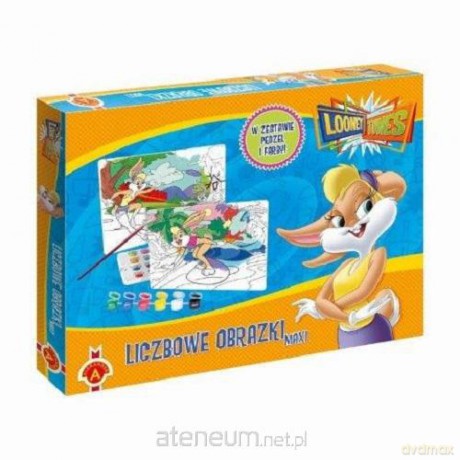 Liczbowe obrazki maxi - Looney Tunes