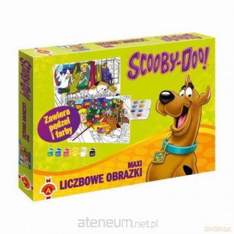 Liczbowe obrazki maxi - Scooby-Doo