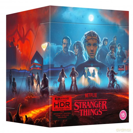 Stranger Things Seasons 1 to 5 Complete Collection Deluxe Limited Edition [25xBlu-Ray 4K]