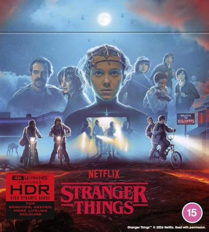 Stranger Things Seasons 1 to 5 Complete Collection Deluxe Limited Edition [25xBlu-Ray 4K]