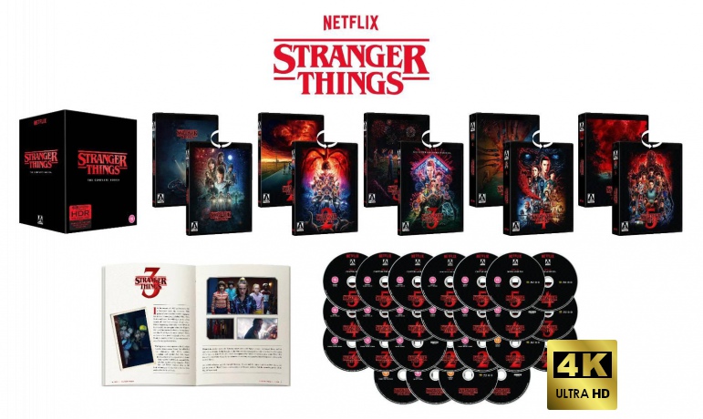 Stranger Things Seasons 1 to 5 Complete Collection [25xBlu-Ray 4K]