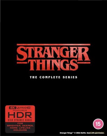 Stranger Things Seasons 1 to 5 Complete Collection [25xBlu-Ray 4K]