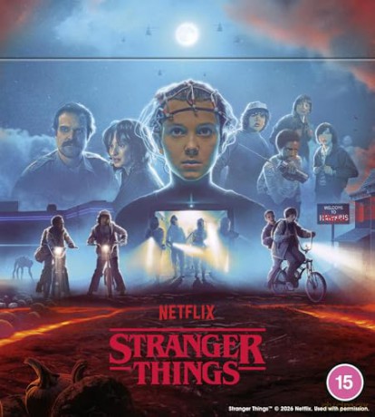 Stranger Things Seasons 1 to 5 Complete Collection Deluxe Limited Edition [25xBlu-Ray]