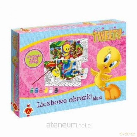Liczbowe obrazki maxi - Tweety