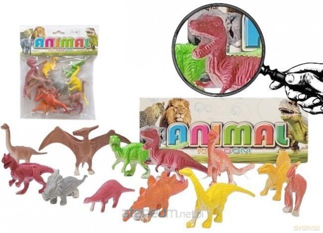 Dinozaury 12 szt [FIGURKA]