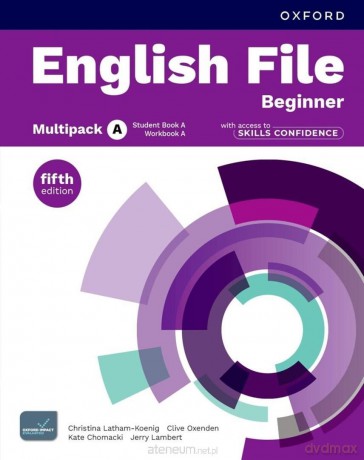 English File 5E Beginner Multipack A + online - Christina Latham-Koenig, Clive Oxenden, Jerry Lam [KSIĄŻKA]