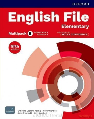 English File 5E Elementary Multipack B + online - Christina Latham-Koenig, Clive Oxenden, Paul Seli [KSIĄŻKA]