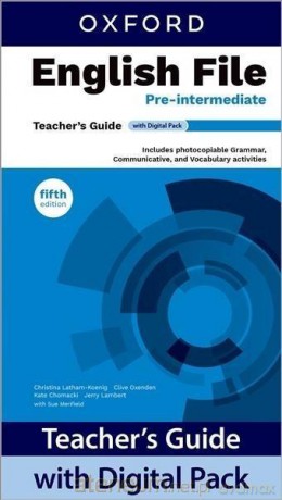 English File 5E Pre-intermediate TG + online - Christina Latham-Koenig, Clive Oxenden [KSIĄŻKA]