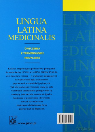 Lingua Latina medicinalis. Ćwiczenia [KSIĄŻKA]