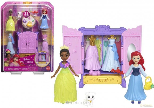 Figurki Disney Księżniczki i garderoba [FIGURKA]