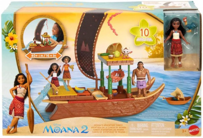 Figurki Disney Vaiana Wyprawa canoe [FIGURKA]