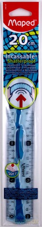 Linijka Flex niełamliwa 20cm dwustronna bls