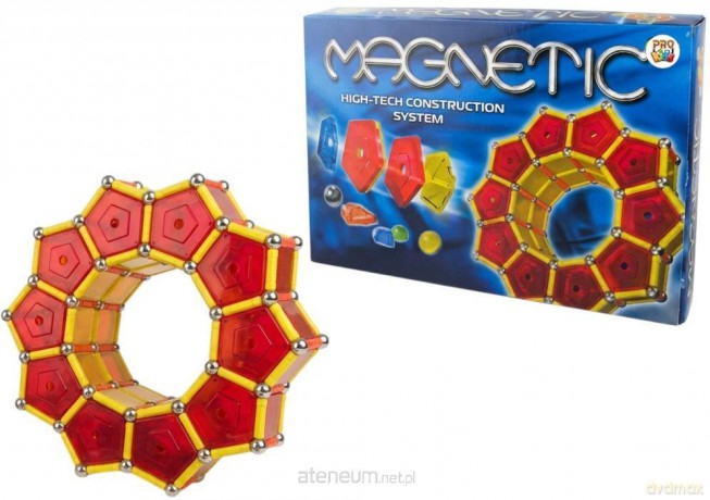 Klocki magnetyczne 84 el. [KLOCKI]