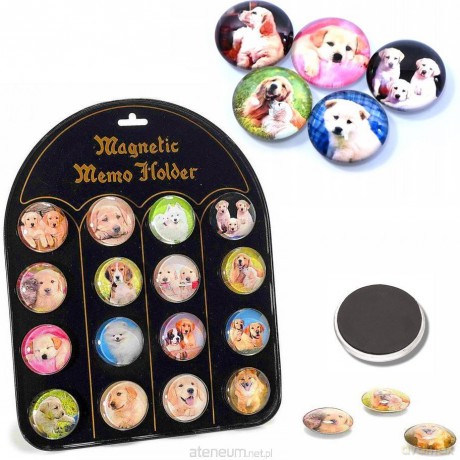 Magnesy psy (16 szt)