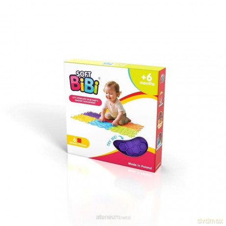Mata sensoryczna Soft BiBi 6el [PUZZLE]