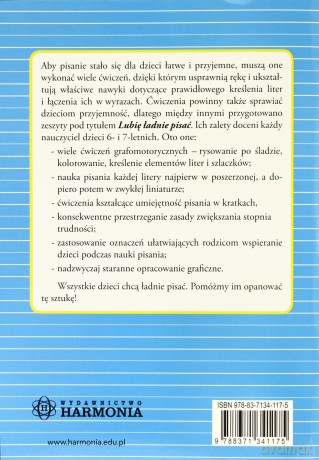 Lubię ładnie pisać - ćwiczenie do kaligrafii część 2 [KSIĄŻKA]