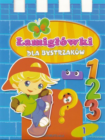 Łamigłówki dla bystrzaków - Niebieska [KSIĄŻKA]