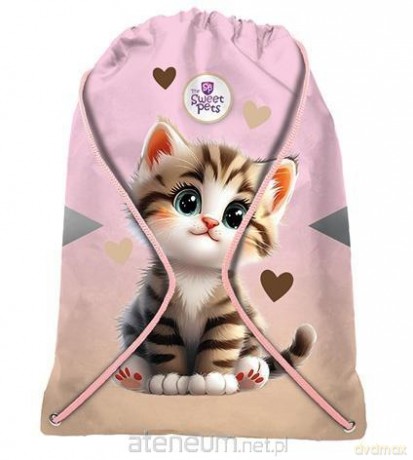 Worek na gimnastykę The Sweet Pets kot