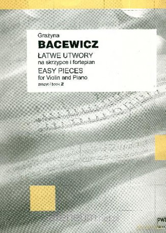 Łatwe utwory na skrzypce i fortepian 2 [KSIĄŻKA]