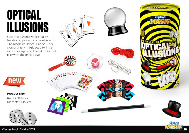 AS Cliptoys Fun Magic Optical Illusions 104008387