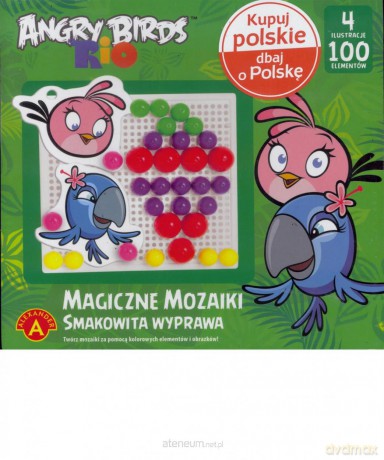 Magiczne mozaiki - Angry Birds Smakowita 100