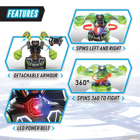 AS Silverlit RC YCOO Robo Kombat Tornado Set of 2 Random 753086883
